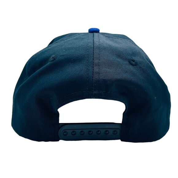 Vintage Tampa Bay Devil Rays Hat Mens Black Logo Snapback Logo 7 90s MLB - Picture 4 of 6